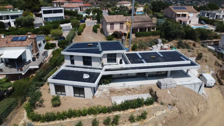 Villa contemporaine , Bormes-les-Mimosas, PL Construction