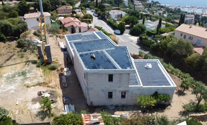 Villa contemporaine , Bormes-les-Mimosas, PL Construction