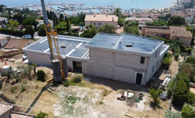 Villa contemporaine , Bormes-les-Mimosas, PL Construction