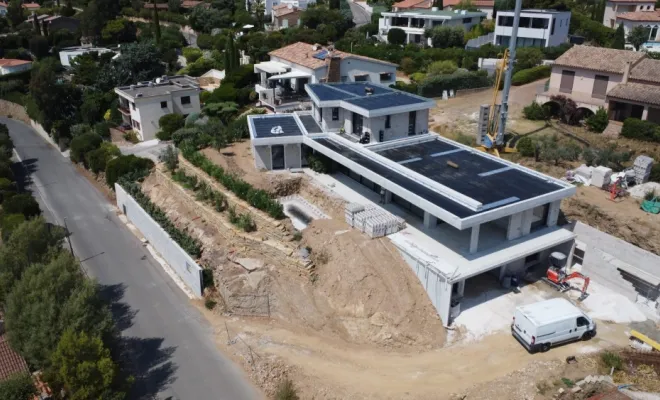 Villa contemporaine , Bormes-les-Mimosas, PL Construction
