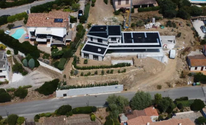 Villa contemporaine , Bormes-les-Mimosas, PL Construction